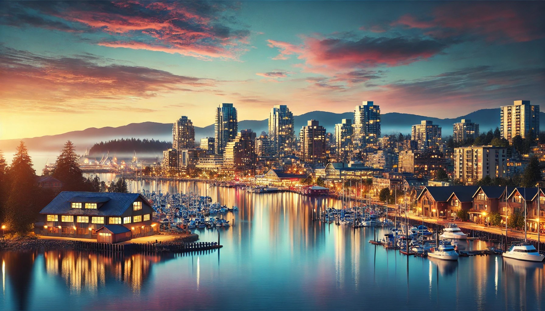 Scenic coastal view in Nanaimo supporting recovery